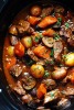 Slow Cooker Beef Bourguignon